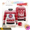 NBA Detroit Pistons Custom Name Number Ugly Christmas Sweater