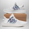 NCAA Gonzaga Bulldogs White Yeezy Boost Sneakers