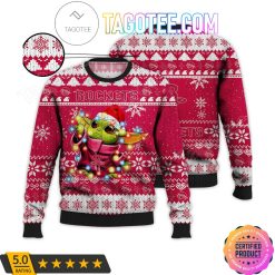 NBA Houston Rockets Baby Yoda Ugly Christmas Sweater