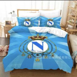 SSC Napoli Blue Highlight Bedding Set