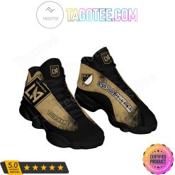 Alternative view of MLS Los Angeles FC Logo Air Jordan 13 Shoes