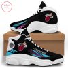NBA Miami Heat Black Blue Air Jordan 13 Shoes