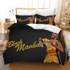 NBA Los Angeles Lakers Kobe Bryant No 24 Black Mamba Bedding Set