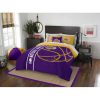 NBA Los Angeles Lakers Purple Gold Bedding Set V2