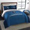 NBA Minnesota Timberwolves Blue Established 1989 Bedding Set