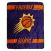 NBA Phoenix Suns Blue Orange Fleece Blanket