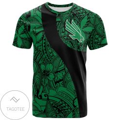 NCAA North Texas Mean Green Polynesian T-Shirt