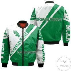NCAA North Texas Mean Green Logo Bomber Jacket