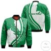 NCAA North Texas Mean Green USA Map Bomber Jacket