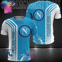 SSC Napoli White Blue T-Shirt V14