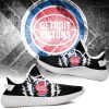 NBA Detroit Pistons Black Scratch Yeezy Boost Sneakers