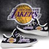 NBA Los Angeles Lakers Lightning Yeezy Boost Sneakers
