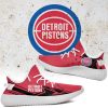 NBA Detroit Pistons Red Black Arrow Yeezy Boost Sneakers