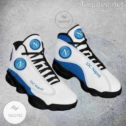 Alternative view of SSC Napoli White Blue Air Jordan 13 Shoes