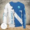SSC Napoli White Blue Unisex Sweatshirt V15