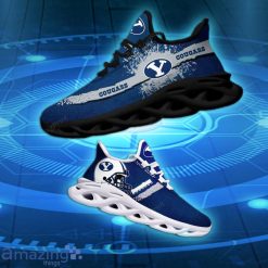 NCAA Brigham Young Cougars Blue Color Max Soul Shoes