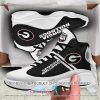 NCAA Gonzaga Bulldogs Black White Air Jordan 13 Shoes