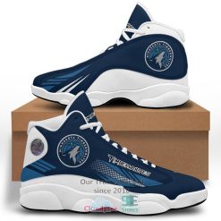 NBA Minnesota Timberwolves Blue Air Jordan 13 Shoes