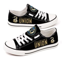 MLS Philadelphia Union Black Low Top Shoes