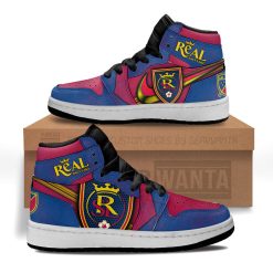 MLS Real Salt Lake Air Jordan 1 High Sneakers