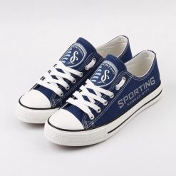 MLS Sporting Kansas City Blue Low Top Shoes