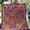 NCAA Syracuse Orange Quilt Blanket V2