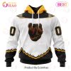NHL Boston Bruins Custom Name Number 2022 Reverse Retro Jersey Pullover Hoodie