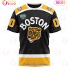 NHL Boston Bruins Custom Name Number 2023 Winter Classic Concepts Jersey T-Shirt