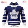 NHL Toronto Maple Leafs Custom Name Number Reverse Retro 2022 Jersey Pullover Hoodie