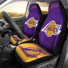 NBA Los Angeles Lakers Purple Gold Car Seat Covers V2