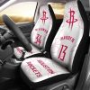 NBA Houston Rockets Custom Name Number x2 Car Seat Covers