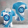 SSC Napoli White Blue Polo Shirt V13