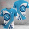 SSC Napoli White Blue T-Shirt V13