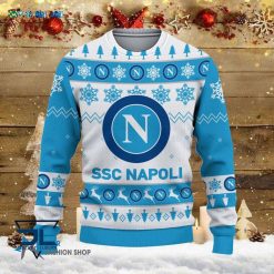 Alternative view of SSC Napoli White Blue Ugly Christmas Sweater