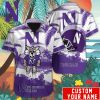 NCAA Northwestern Wildcats Custom Name Mascot Hawaiian Shirt