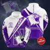 NCAA Northwestern Wildcats Custom Name Pullover Hoodie
