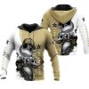 NCAA Vanderbilt Commodores Jack Skellington And Zero Pullover Hoodie
