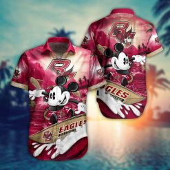 NCAA Boston College Eagles Mickey Hawaiian Shirt V2