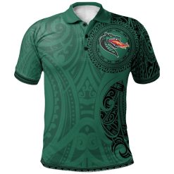 NCAA UAB Blazers Polynesian Tatto Circle Crest Polo Shirt