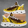 NCAA Wyoming Cowboys Yellow Brown Max Soul Shoes