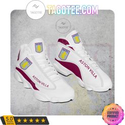 Aston Villa FC White Claret Air Jordan 13 Shoes
