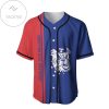 NCAA Louisiana Tech Bulldogs Half Style Baseball Jersey