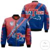 NCAA Louisiana Tech Bulldogs Cross Style Bomber Jacket