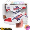 NCAA Louisiana Tech Bulldogs White Red Stan Smith Shoes