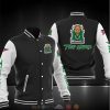 NCAA Marshall Thundering Herd Black White Baseball Jacket