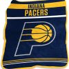 NBA Indiana Pacers Blue Gold Fleece Blanket