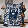 NCAA Georgetown Hoyas EST 1789 Quilt Blanket
