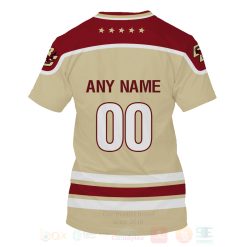 Alternative view of NCAA Boston College Eagles Custom Name Number Unisex T-Shirt