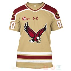 NCAA Boston College Eagles Custom Name Number Unisex T-Shirt