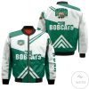 NCAA Ohio Bobcats Stripes Cross Shoulders Bomber Jacket